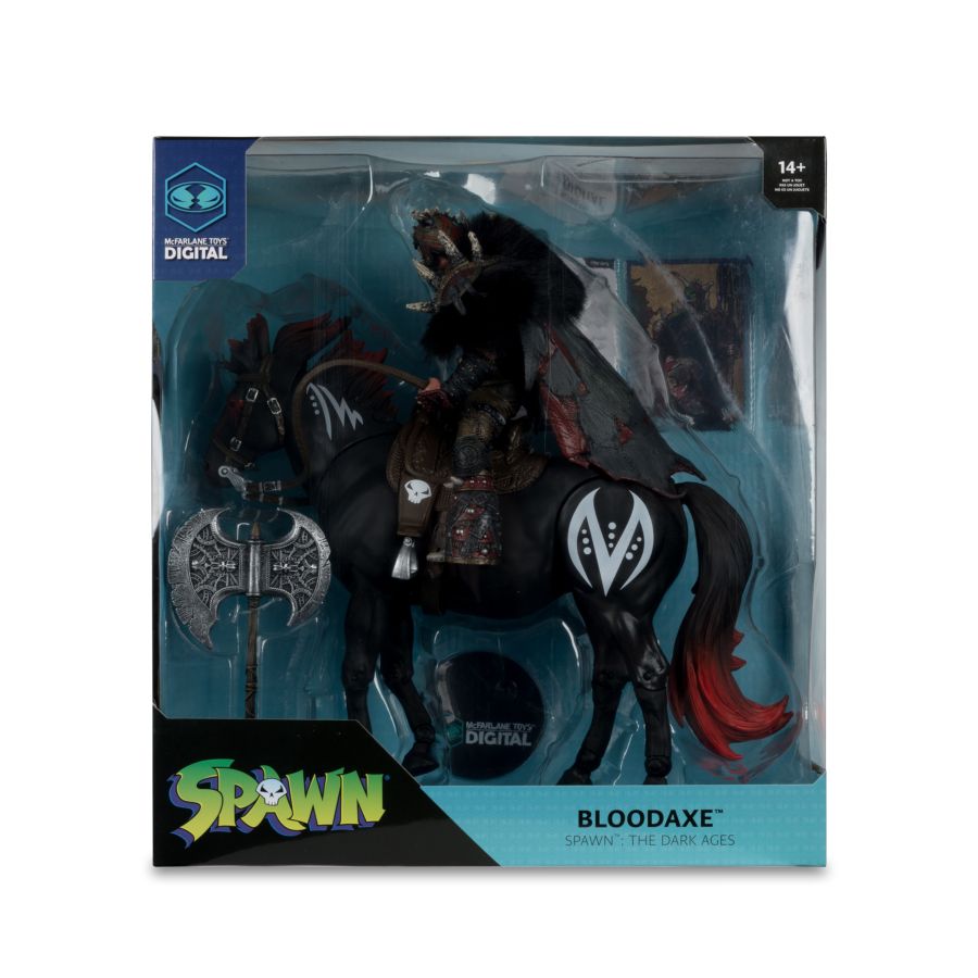 Spawn - Bloodaxe "Spawn The Dark Ages" 2PK 7" Figure