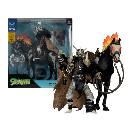 Spawn - Bloodaxe "Spawn The Dark Ages" 2PK Gold Label 7" Figure