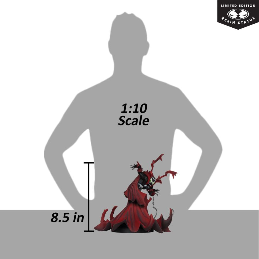 Spawn - Spawn Black, White & Red All Over Resin Statue