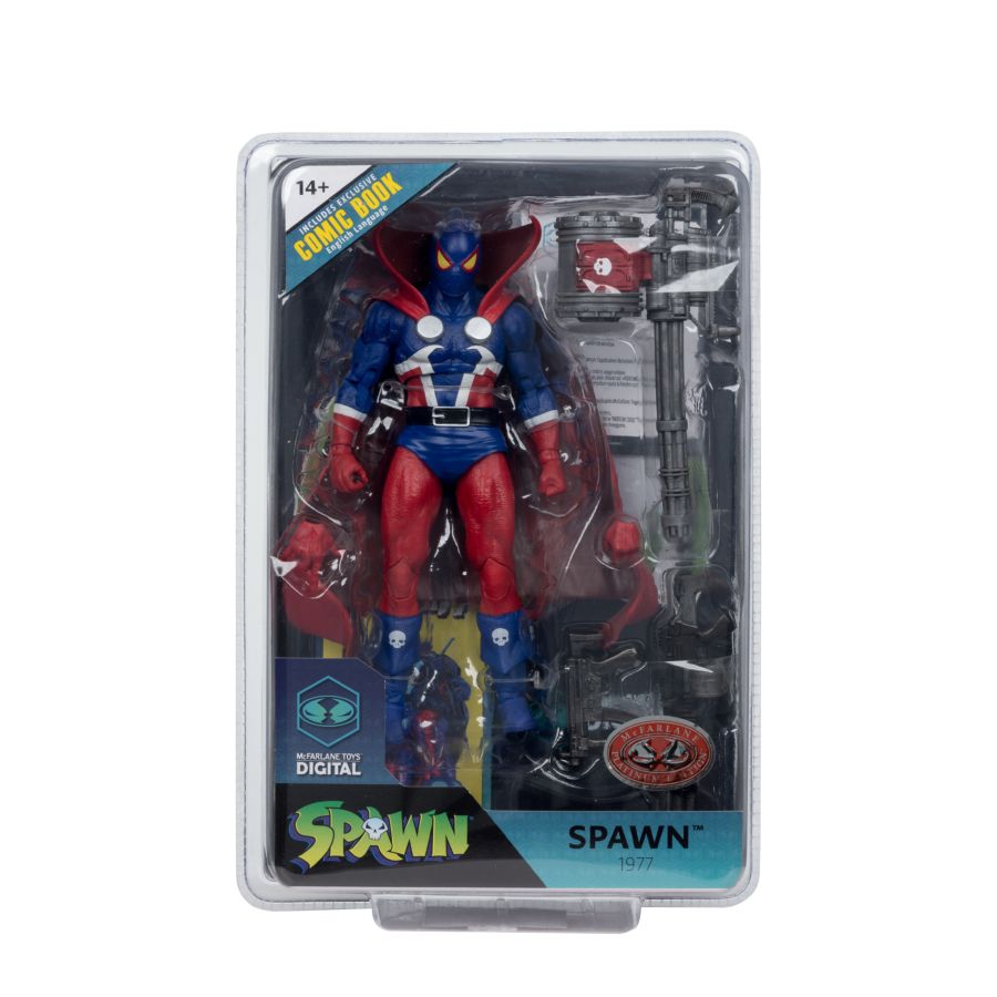 Spawn - 1977 Spawn (with Comic) 7" Action Figure Assortment