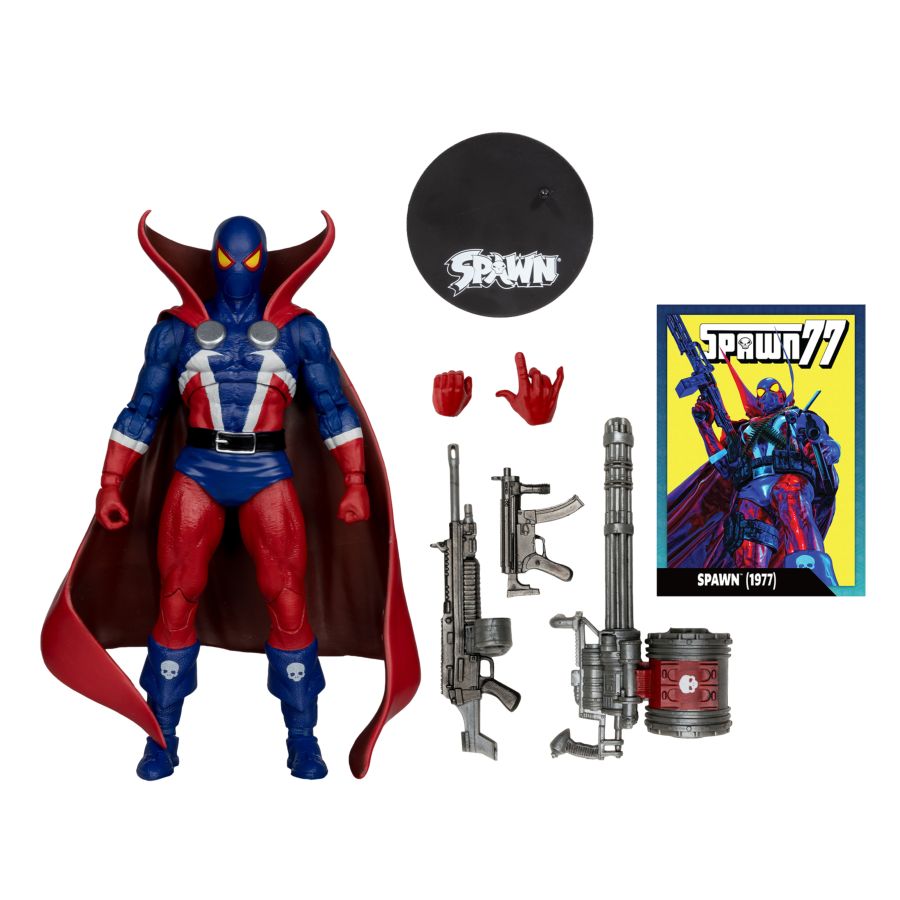 Spawn - 1977 Spawn 7" Action Figure with Comic