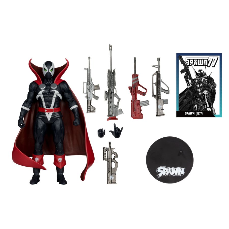 Spawn - 1977 Spawn (Variant) 7" Action Figure with Comic