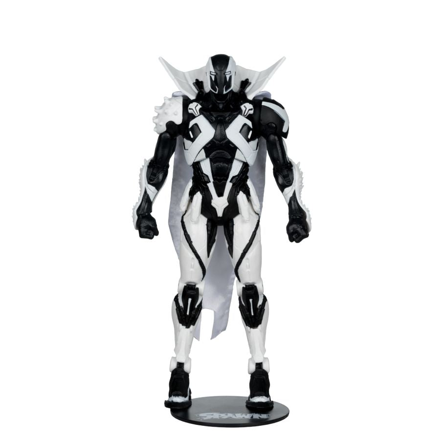 Spawn - The Deviant (Rat City) Black & White Spawn Rat City #1 Uncolored 7" Figure with Comic