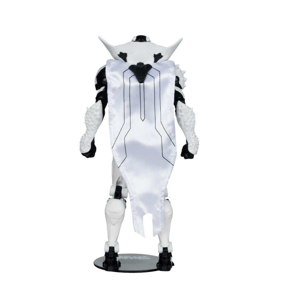 Spawn - The Deviant (Rat City) Black & White Spawn Rat City #1 Uncolored 7" Figure with Comic