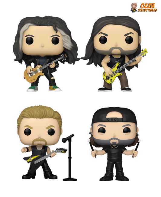 Metallica 72 Seasons Bundle - 4 POP! Vinyls