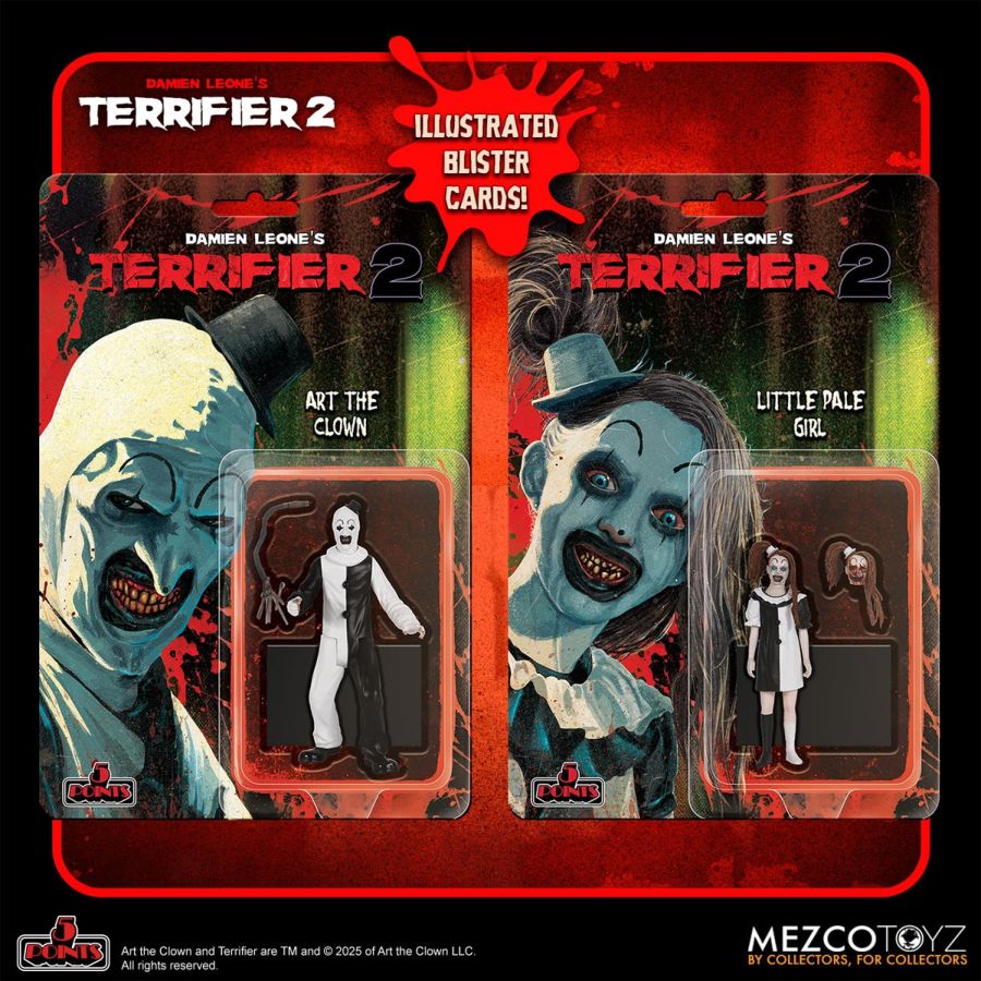 Terrifier 2 - 5 Points Terrifier Figure Assortment