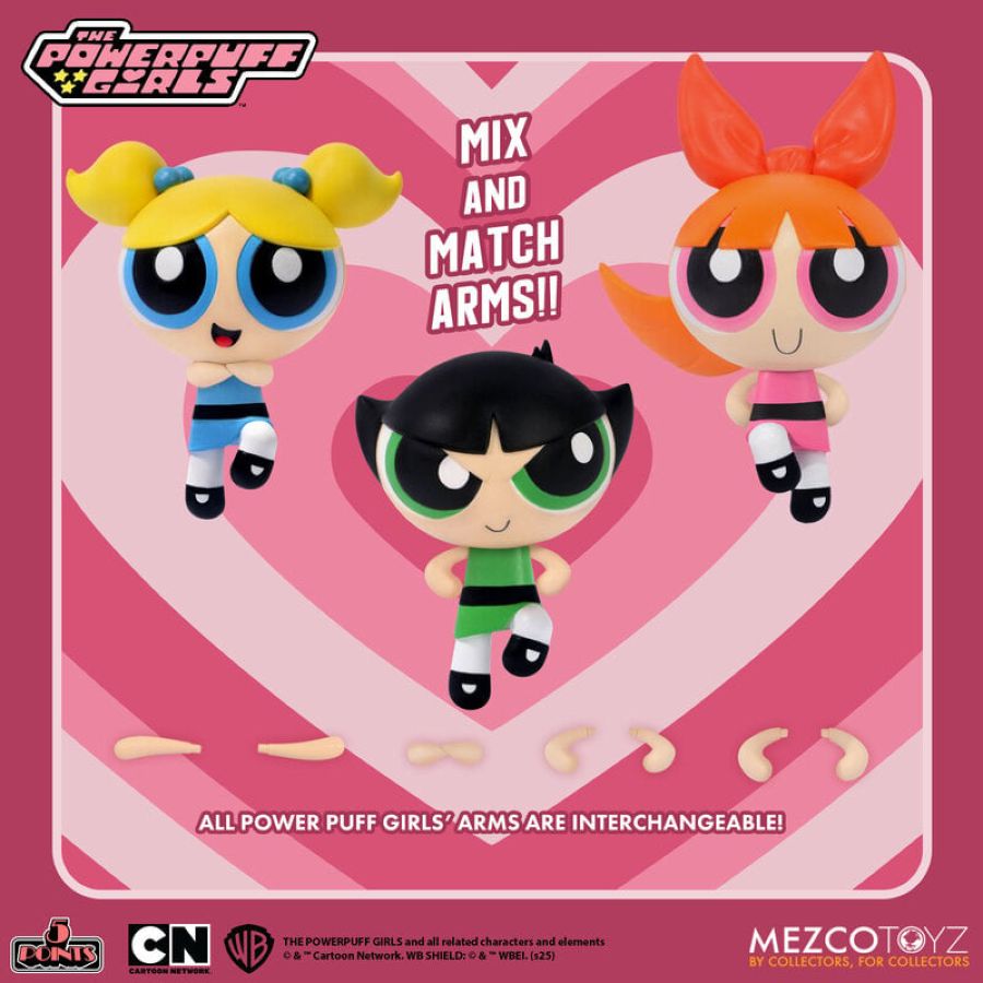 Power Puff Girls - 5 Points Figure Assortment (Set of 4)
