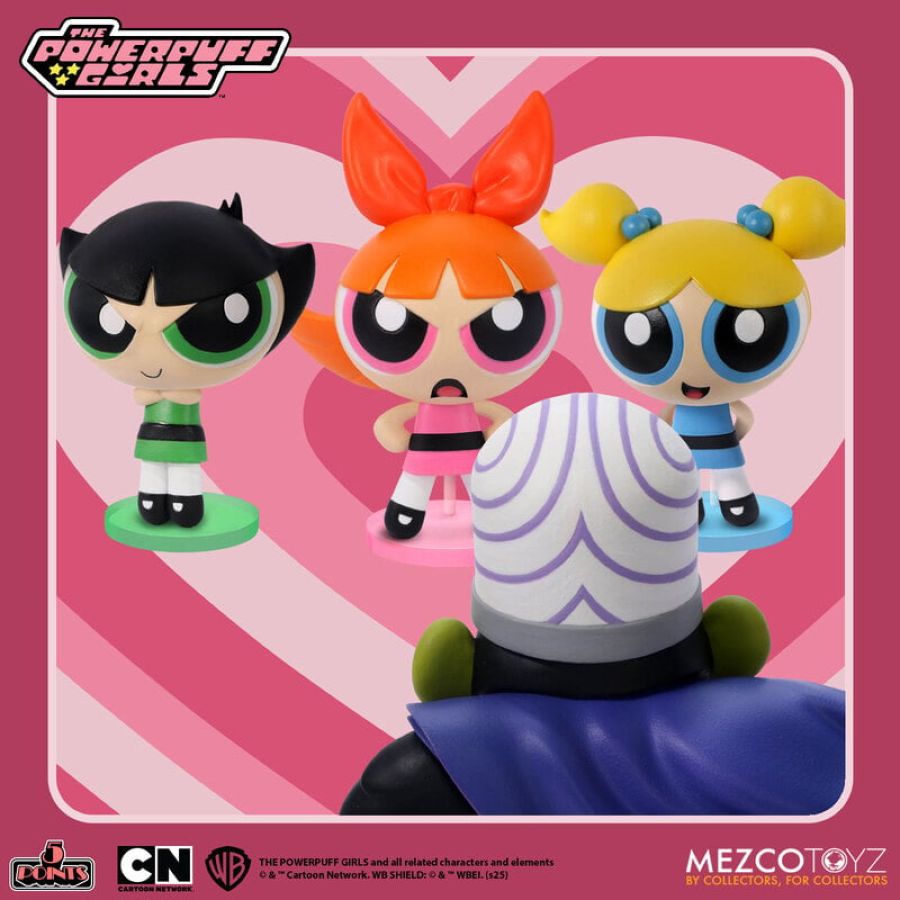 Power Puff Girls - 5 Points Figure Assortment (Set of 4)