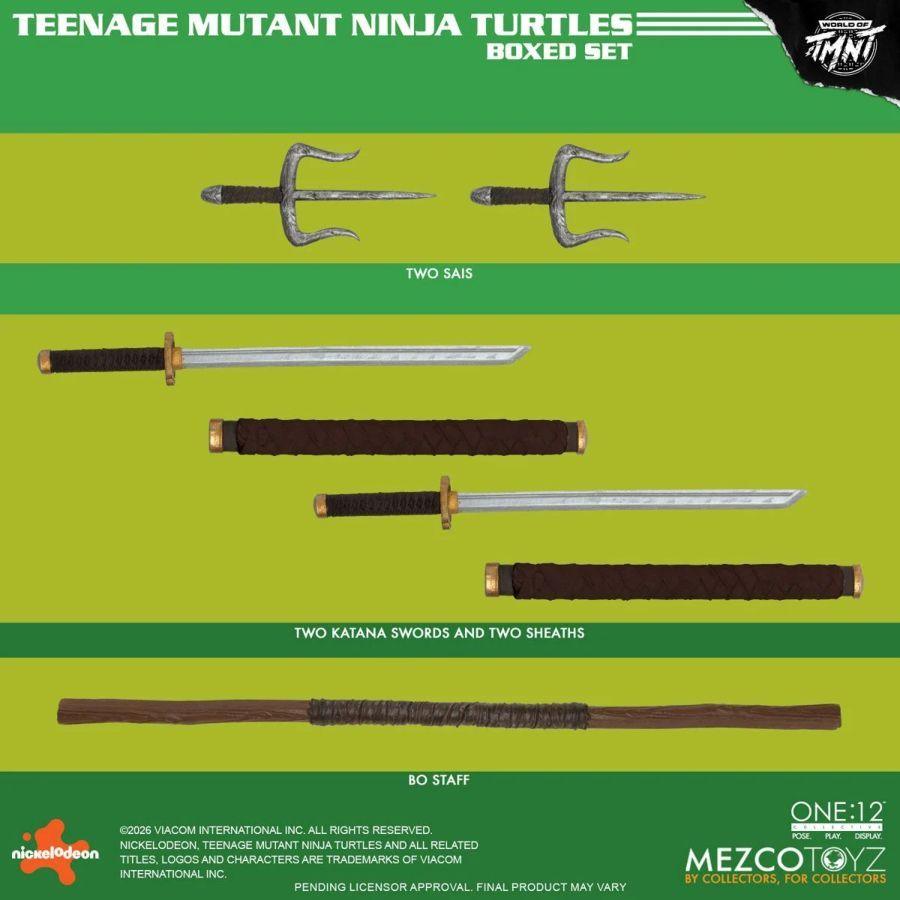 Teenage Mutant Ninja Turtles - The Brothers One:12 Collective Boxed Set