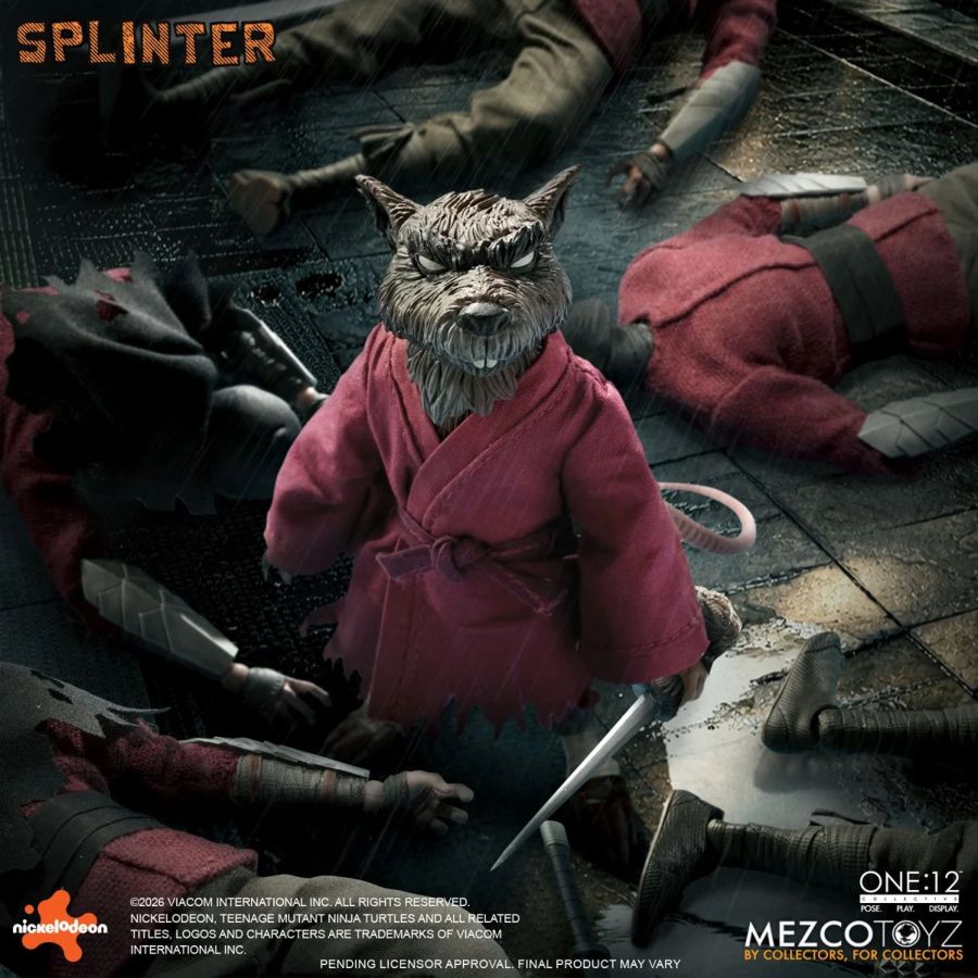 Teenage Mutant Ninja Turtles - Splinter One:12 Collective Figure