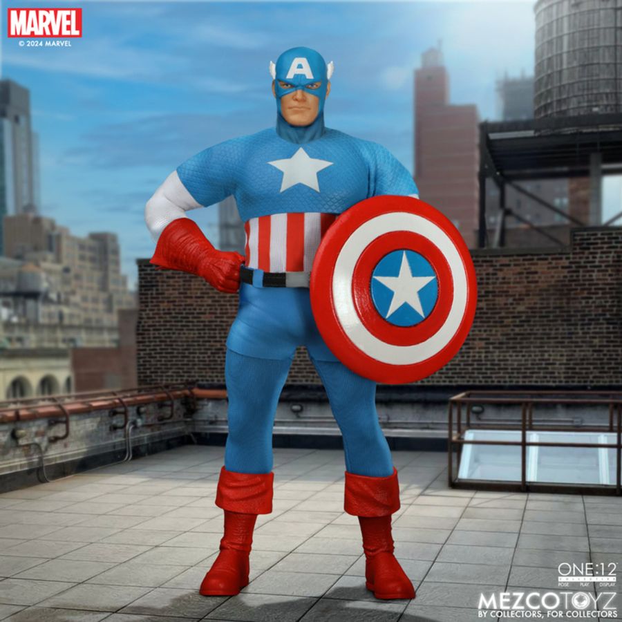 Captain America - Silver Age Edition One:12 Collective Figure