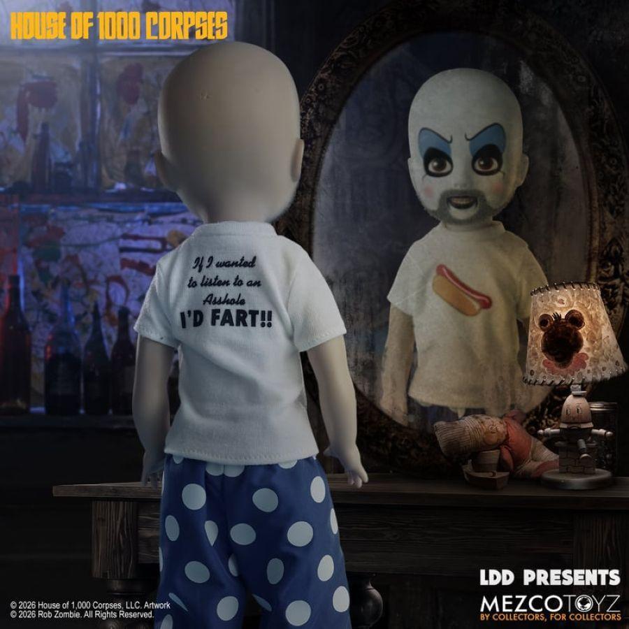 Living Dead Dolls Presents - House of 1000 Corpses Captain Spaulding 10" Doll