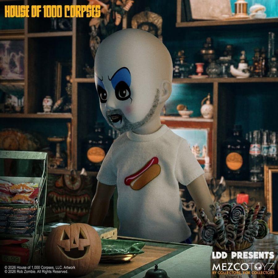 Living Dead Dolls Presents - House of 1000 Corpses Captain Spaulding 10" Doll