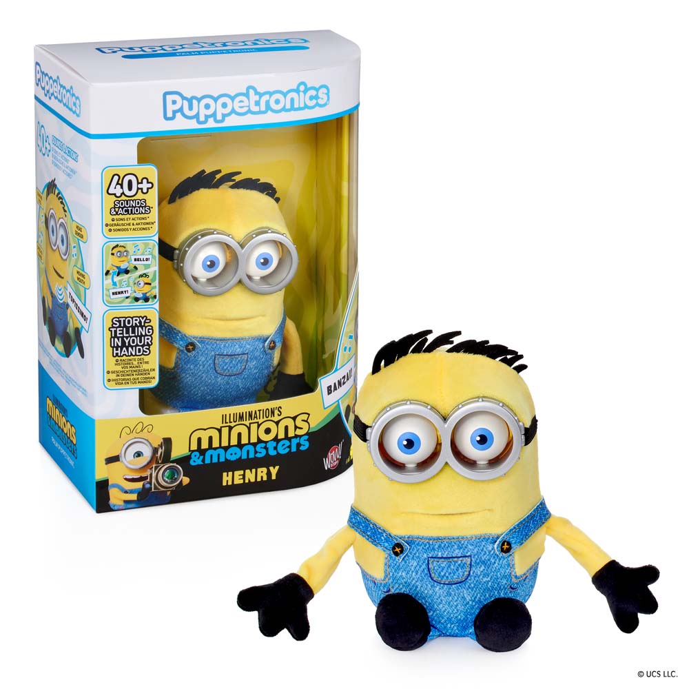 Minions & Monsters Interactive Palm Puppetronic - Henry