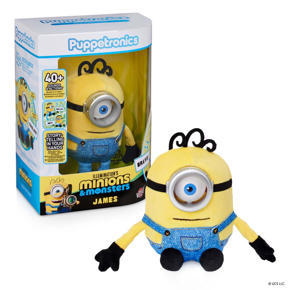 Minions & Monsters Interactive Palm Puppetronic - James