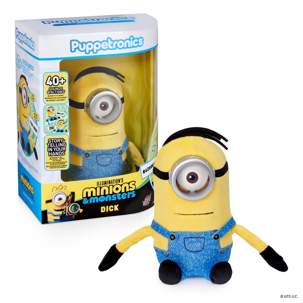 Minions & Monsters Interactive Palm Puppetronic - Dick