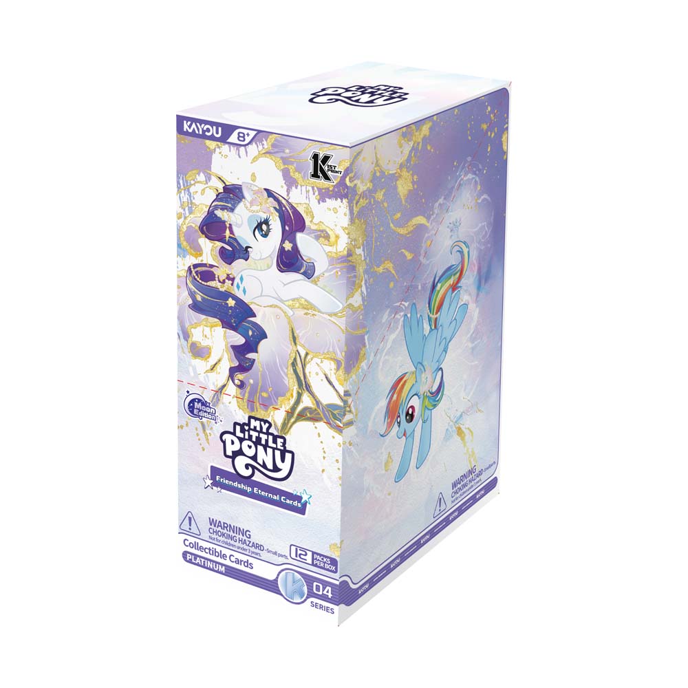 Kayou My Little Pony Friendship Eternal Moon Edition Collector Card Foil Series 4 Booster Box