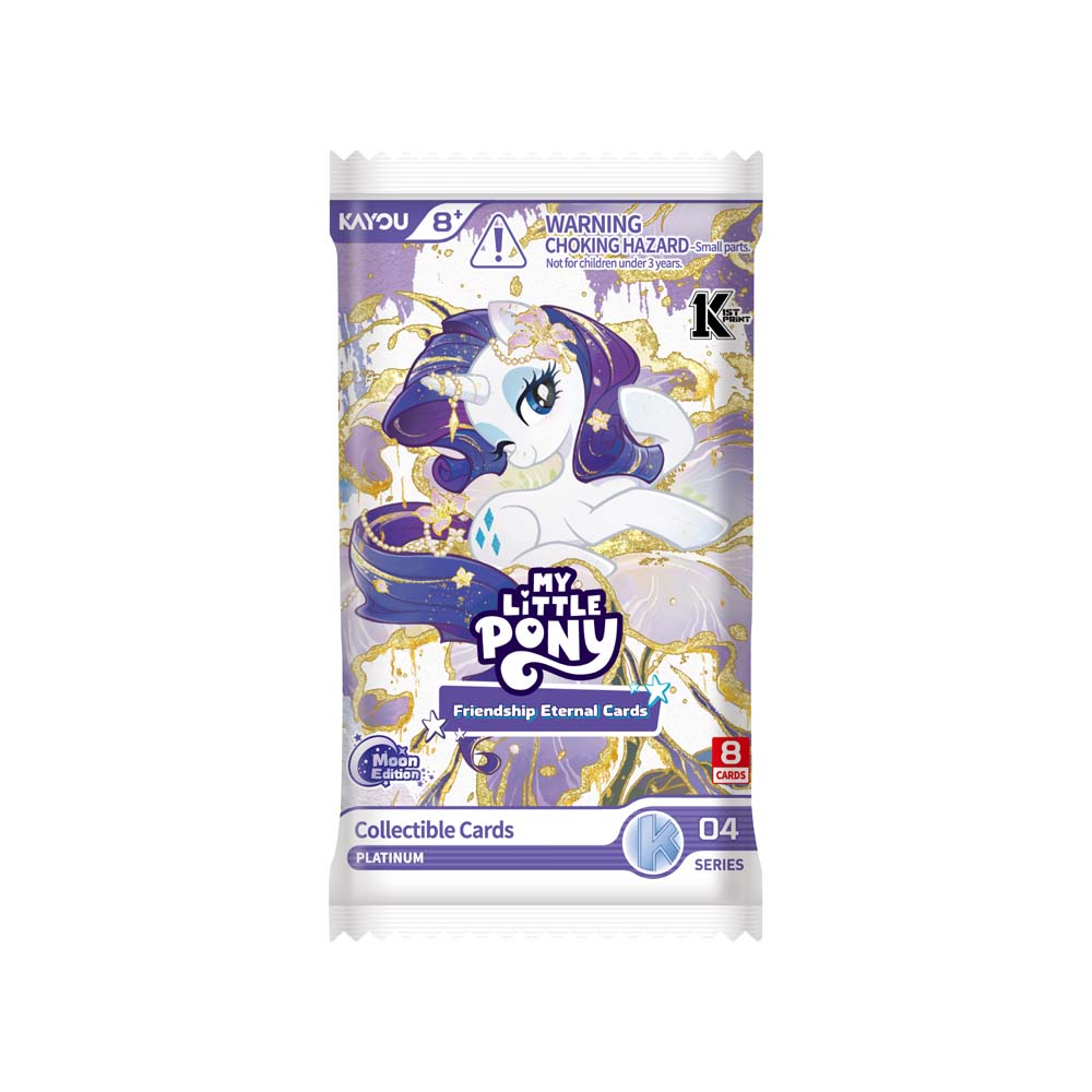 Kayou My Little Pony Friendship Eternal Moon Edition Collector Card Foil Series 4 Booster Pack