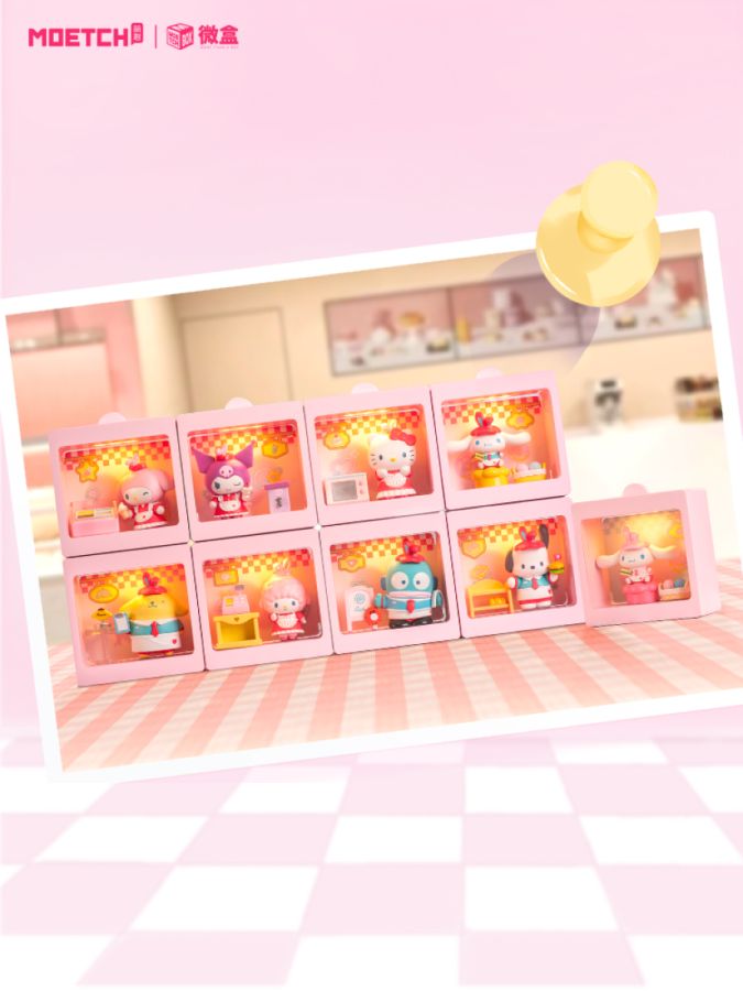 Sanrio - 24-hr Restaurant Mini Box Max (Display of 8)