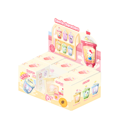 Hello Kitty - Milk Tea Cup Series Moetch Light-up Toy (Display of 6)