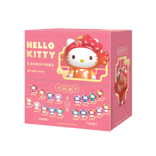 Hello Kitty - Lucky Koi Series Moetch Bean (Display of 18)