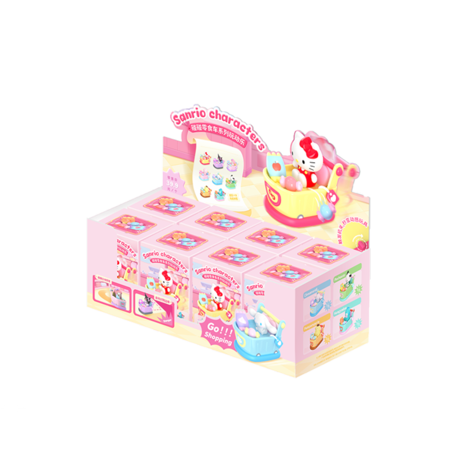 Hello Kitty - Snack Cart Series Moetch Movable Toy (Display of 8)