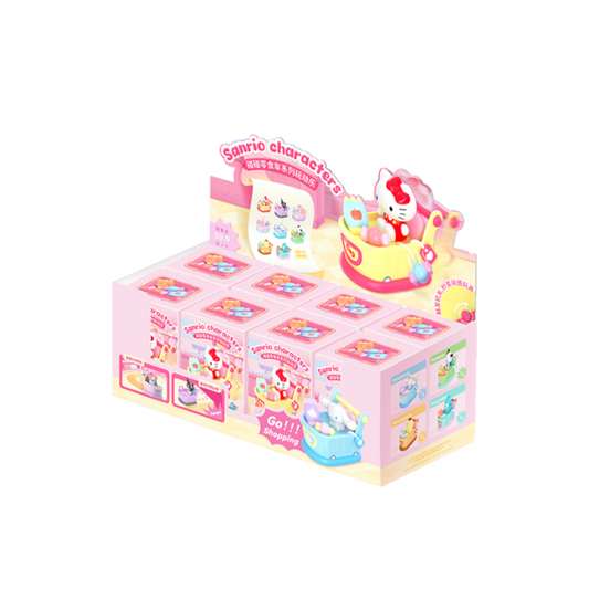 Hello Kitty - Snack Cart Series Moetch Movable Toy (Display of 8)