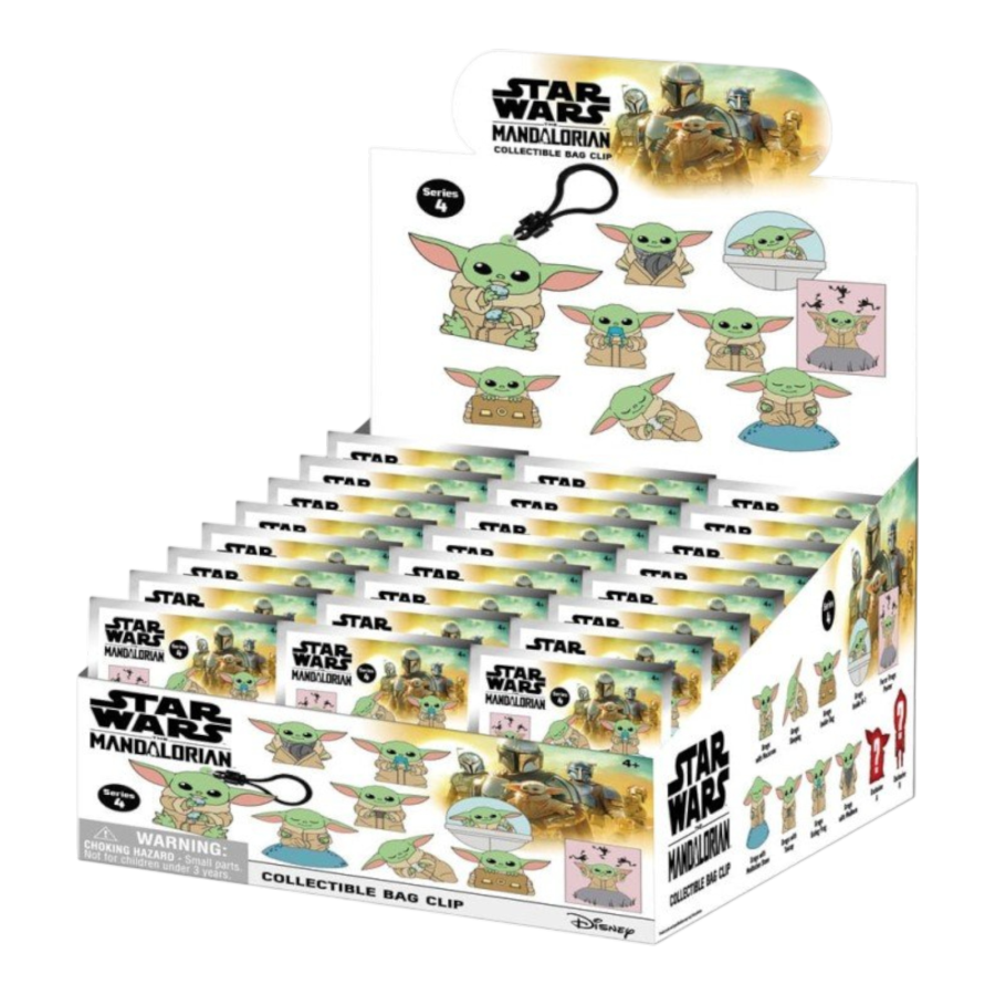Star Wars: Mandalorian - Best of Grogu Bag Clip Blind Bag (Display of 24)