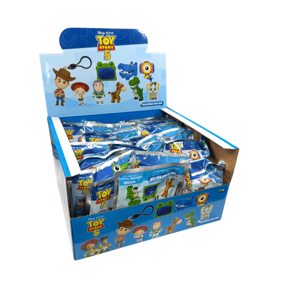 Toy Story 5 - 3D Foam Bag Clip Blind Bag Assortment (Series 01) (Display of 24)
