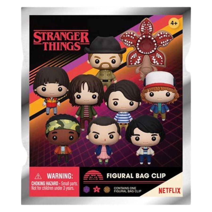 Stranger Things - 3D Foam Bag Clips (Series 1) (Display of 24)