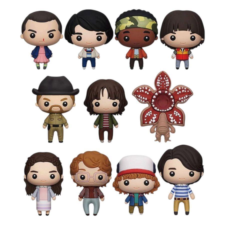 Stranger Things - 3D Foam Bag Clips (Series 1) (Display of 24)