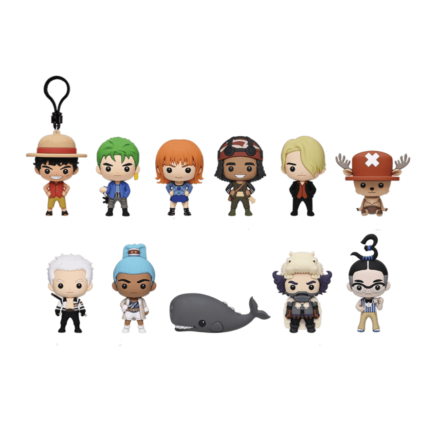 One Piece (Netflix) - 3D Bag Clips Blind Bag Series 2 (Display of 24)