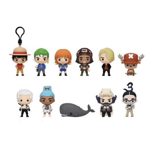One Piece (Netflix) - 3D Bag Clips Blind Bag Series 2 (Display of 24)