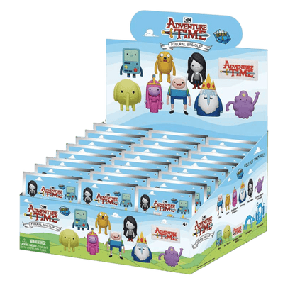 Adventure Time - 3D PVC Foam Bag Clips Series 1 Blind Bag (Display of 24)