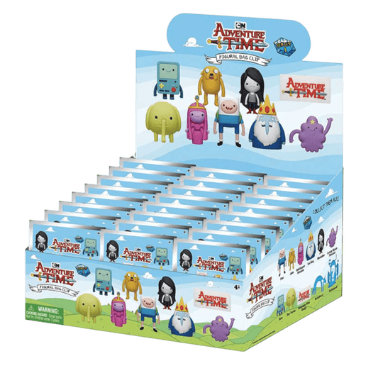 Adventure Time - 3D PVC Foam Bag Clips Series 1 Blind Bag (Display of 24)
