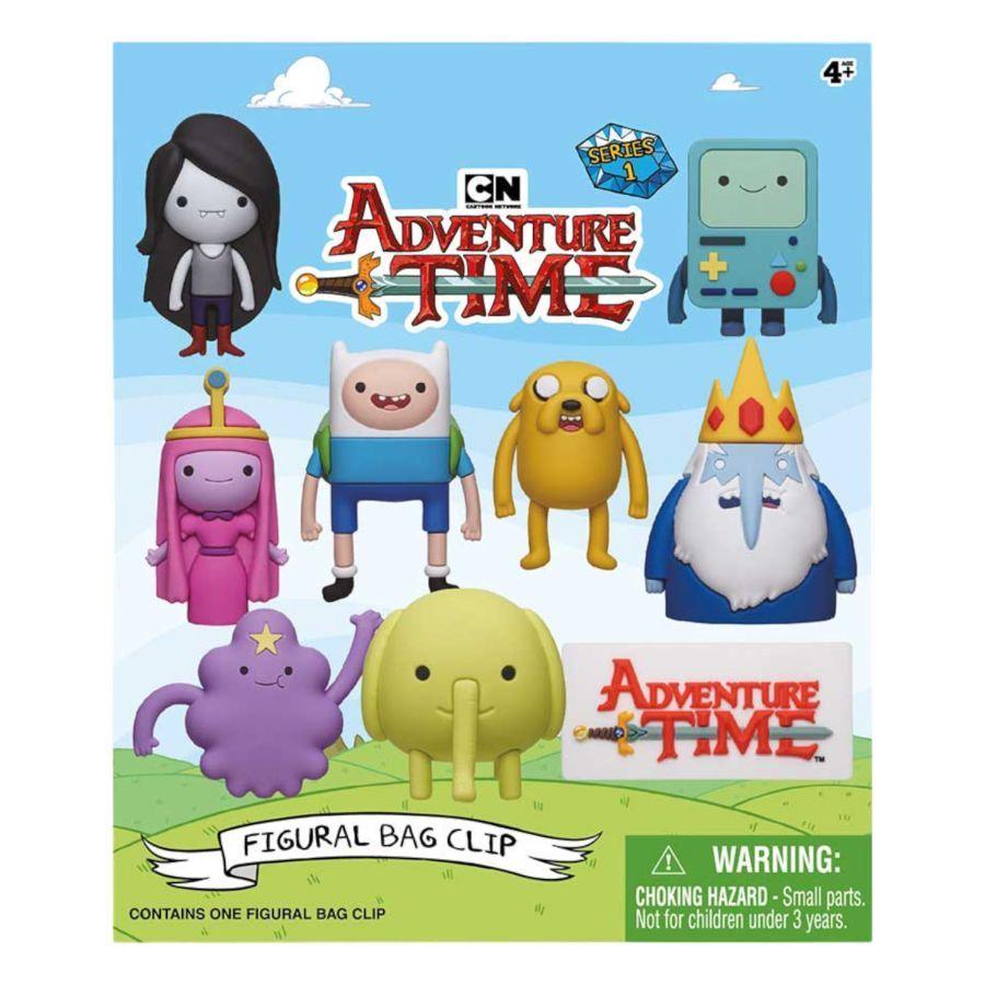 Adventure Time - 3D PVC Foam Bag Clips Series 1 Blind Bag (Display of 24)