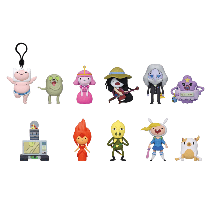 Adventure Time - 3D PVC Foam Bag Clips Series 2 Blind Bag (Display of 24)