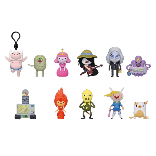 Adventure Time - 3D PVC Foam Bag Clips Series 2 Blind Bag (Display of 24)