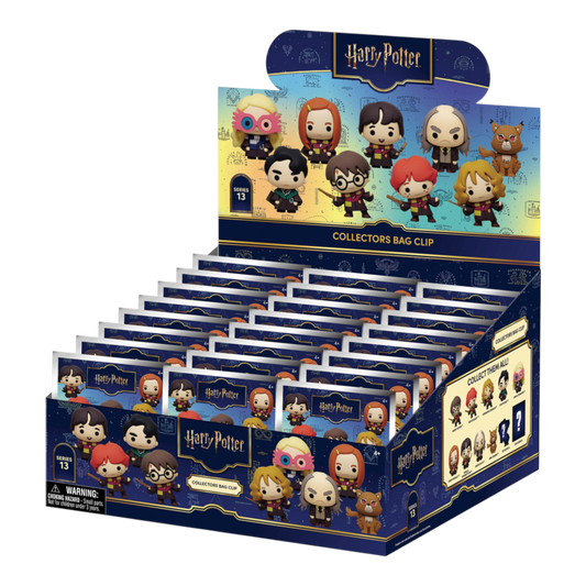 Harry Potter - 3D Foam Bag Clip Series 13 (Display of 24)