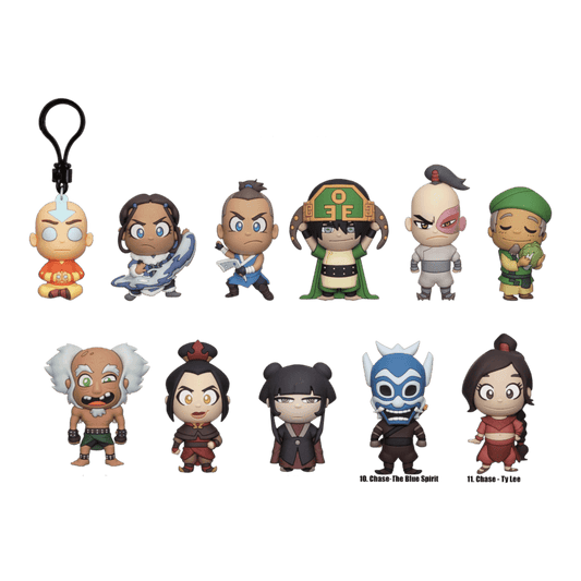 Avatar: The Last Airbender - PVC Bag Clips Blind Bag Series 2 (Display of 24)