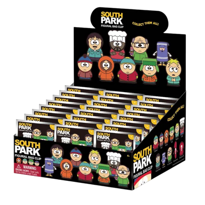 South Park - 3D PVC Bag Clips Blind Bag (Display of 24)