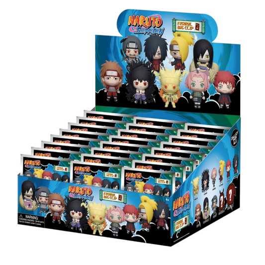 Naruto - 3D Foam Bag Clips (Series 6) Blind Bag [Display of 24]