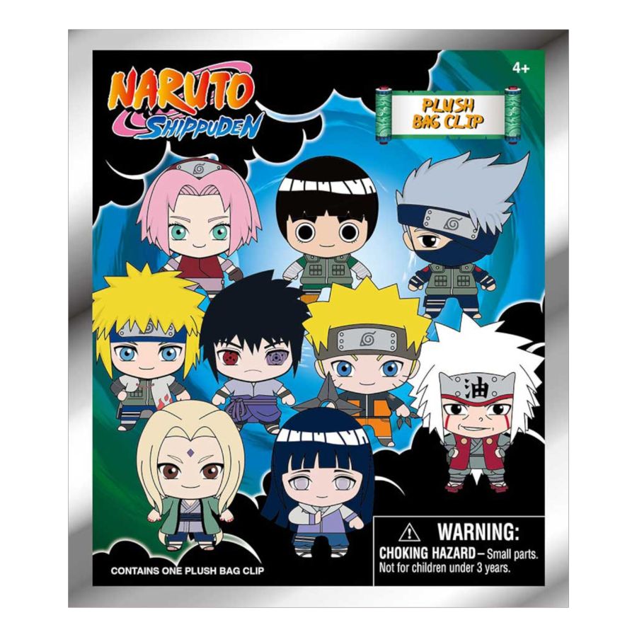 Naruto - Naruto Plush Bag Clips Blind Bag (Display of 24)