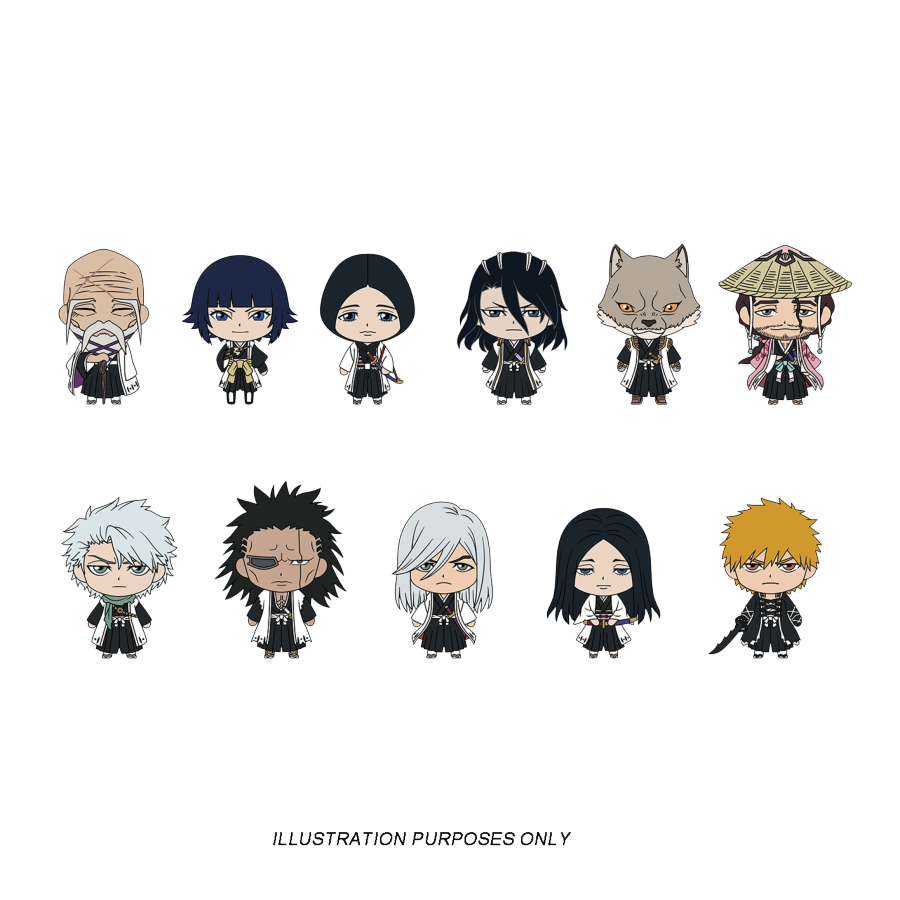Bleach - 1000 Year Blood War 3D Foam Bag Clip Series 2 (Display of 24)