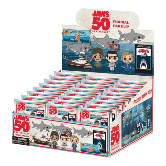 Jaws - Jaws 50th Anniversary Bag Clip Blind Bag (Display of 24)