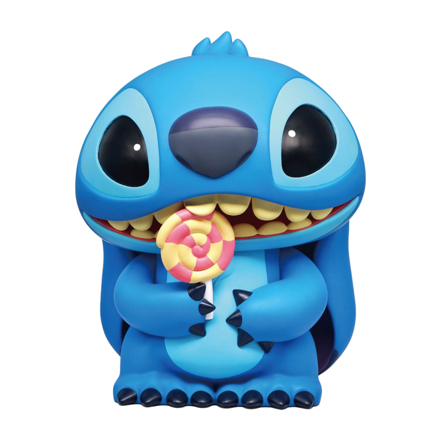 Lilo & Stitch - Stitch with Lollipop 18'' Figural Bank