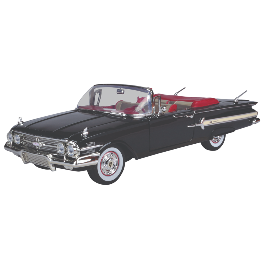 Timeless Legends - 1:18 Scale 1960 Chevrolet Impala [Black]