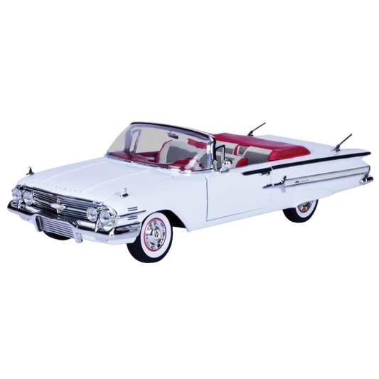 Timeless Legends - 1:18 Scale 1960 Chevrolet Impala [White]