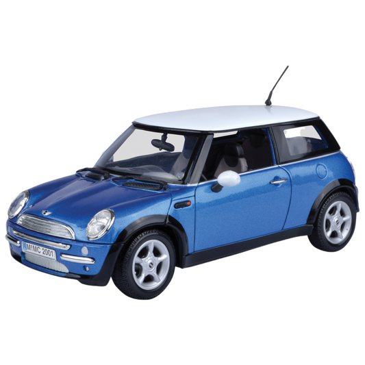 Timeless Legends - 1:18 Scale Mini Cooper [Blue]