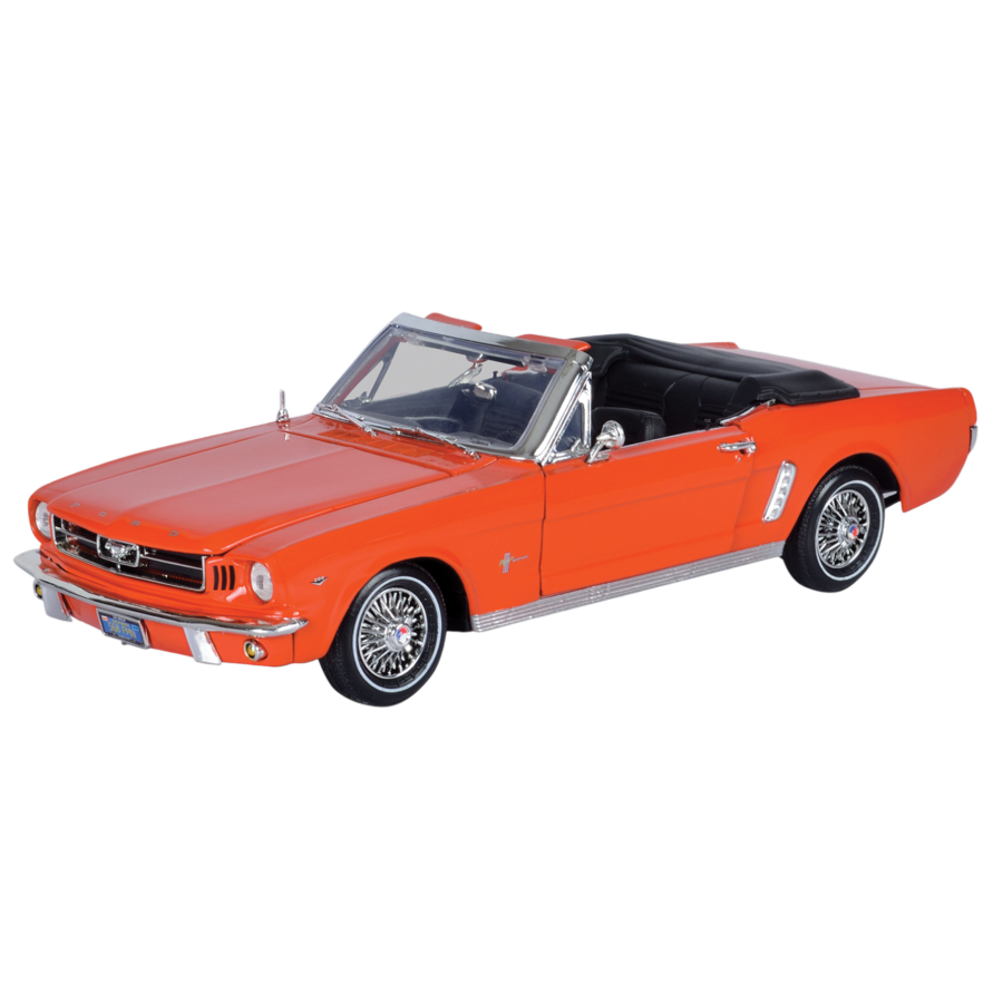 Timeless Legends - 1:18 Scale 1964 1/2 Ford Mustang (Convertible) [Orange]